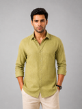 Coastal Sage Linen Shirt