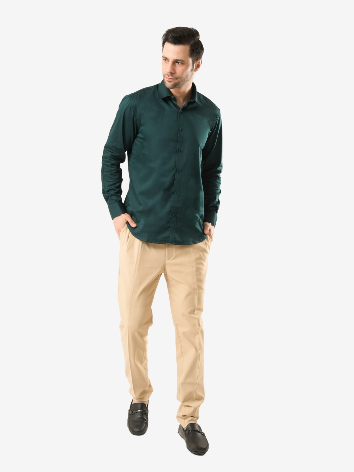 The Alpine Teal Luxe-Fit
