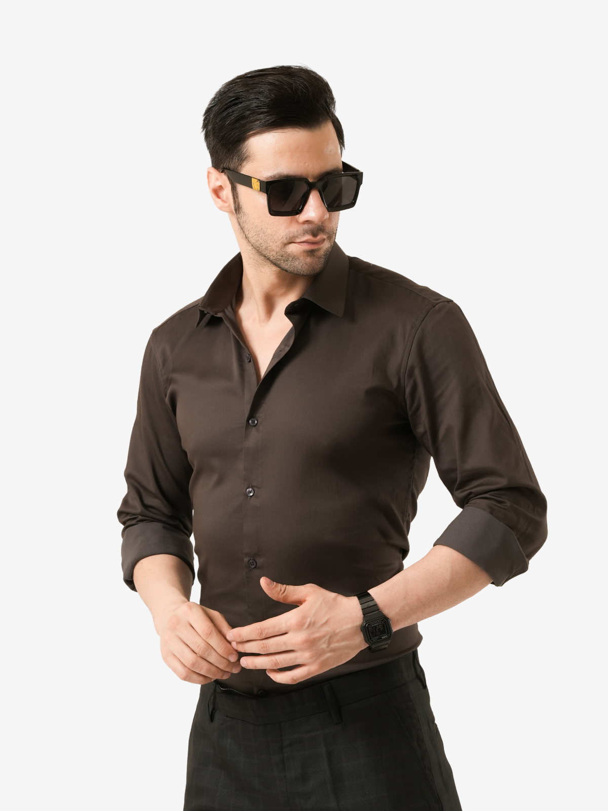Charcoal Grey Premium Fit