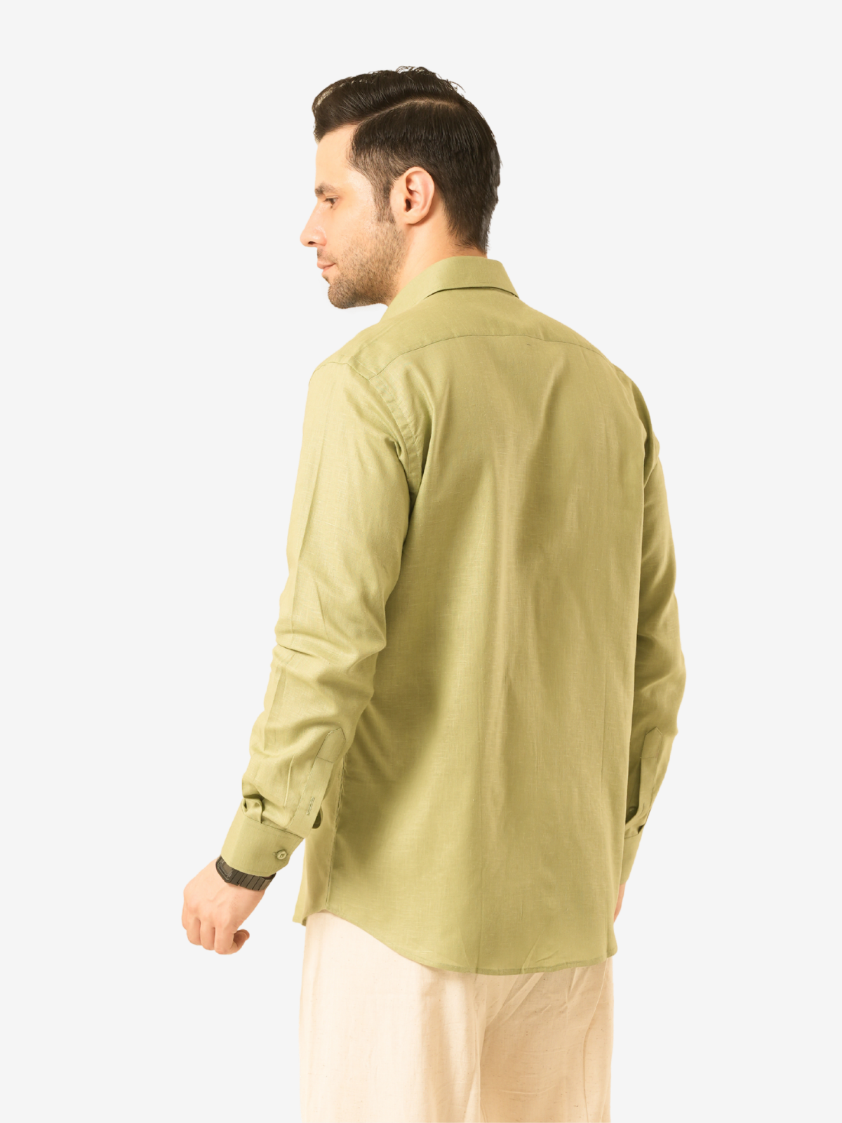 Coastal Sage Linen Shirt