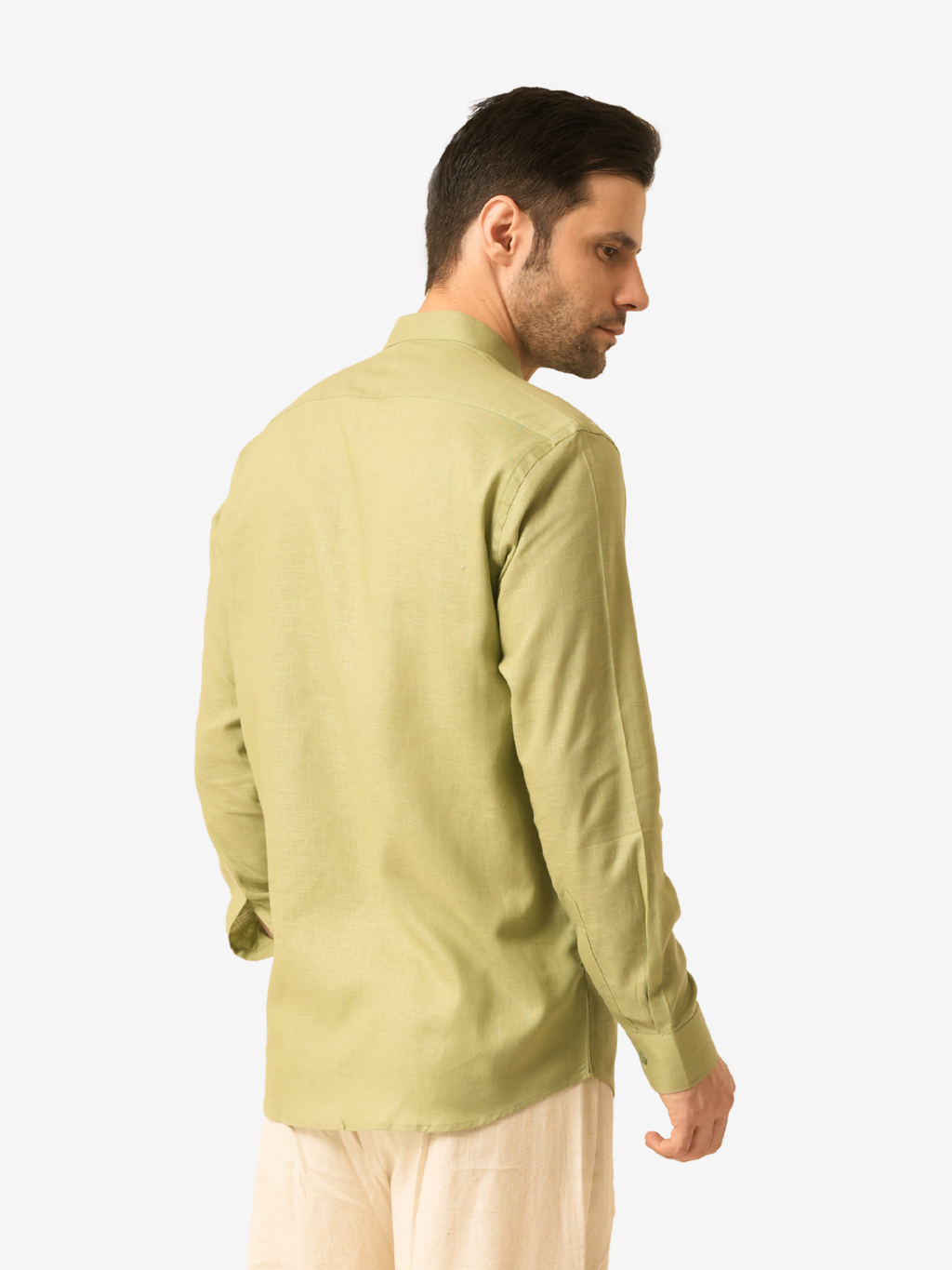 Coastal Sage Linen Shirt