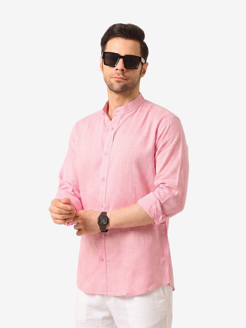 Baby Pink Linen shirt