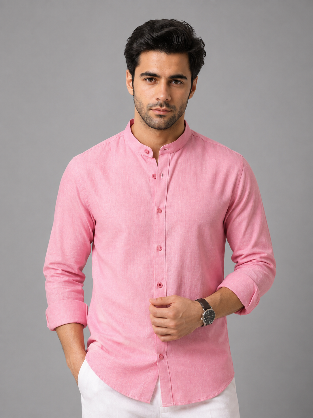 Dusty Pink Linen shirt