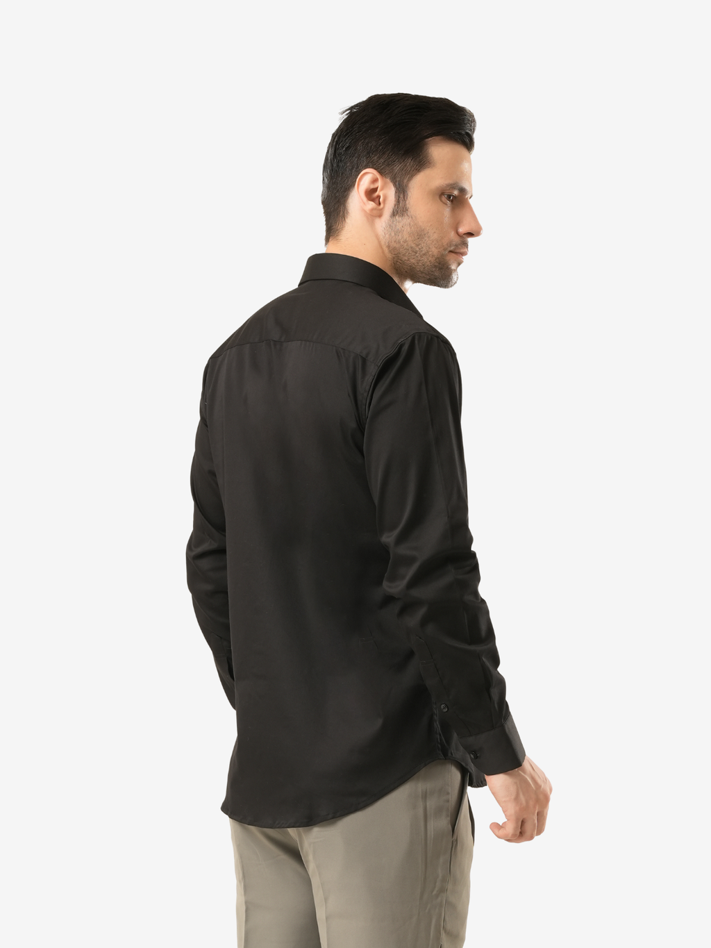 Stellar Stag Black Hand-Crafted Shirt