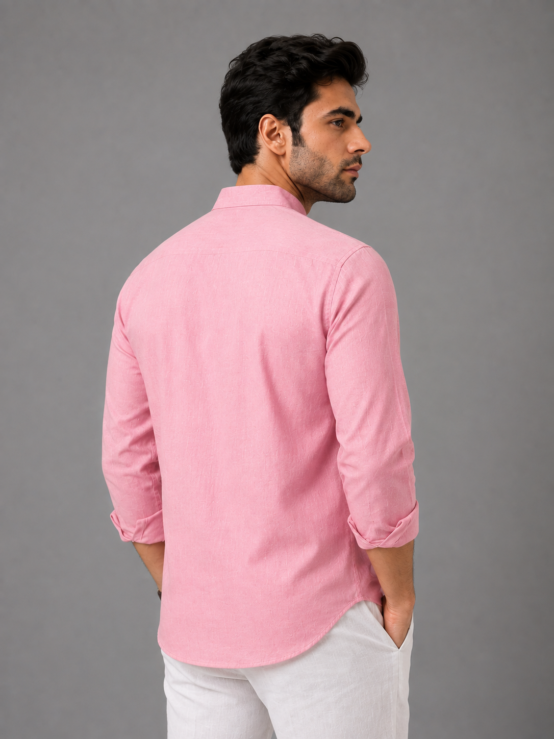 Dusty Pink Linen shirt