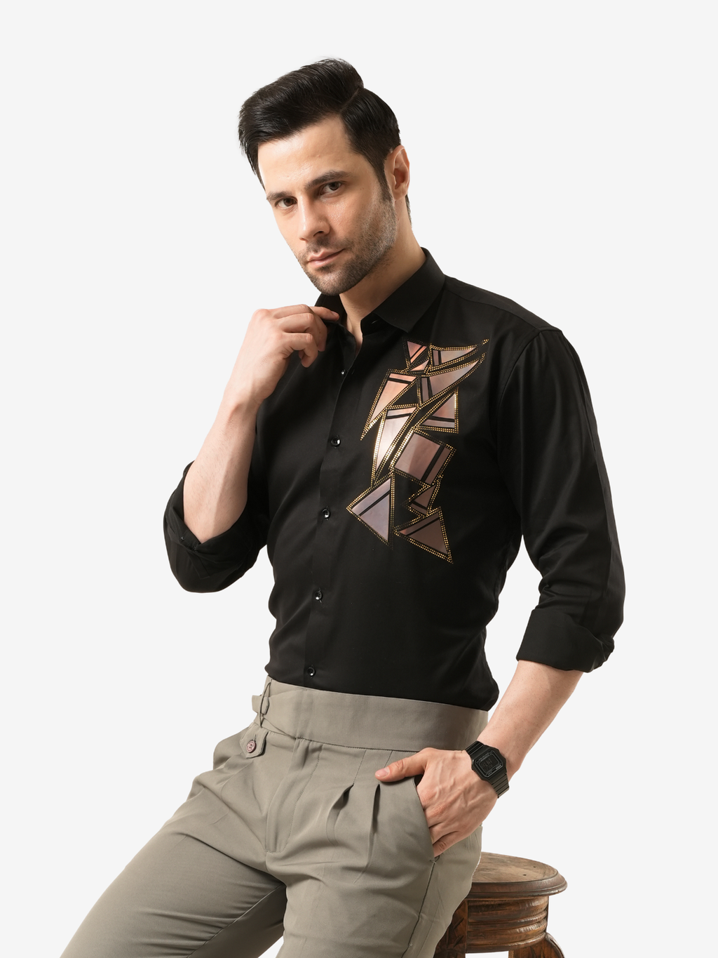 Modern Vanguard Black Shirt