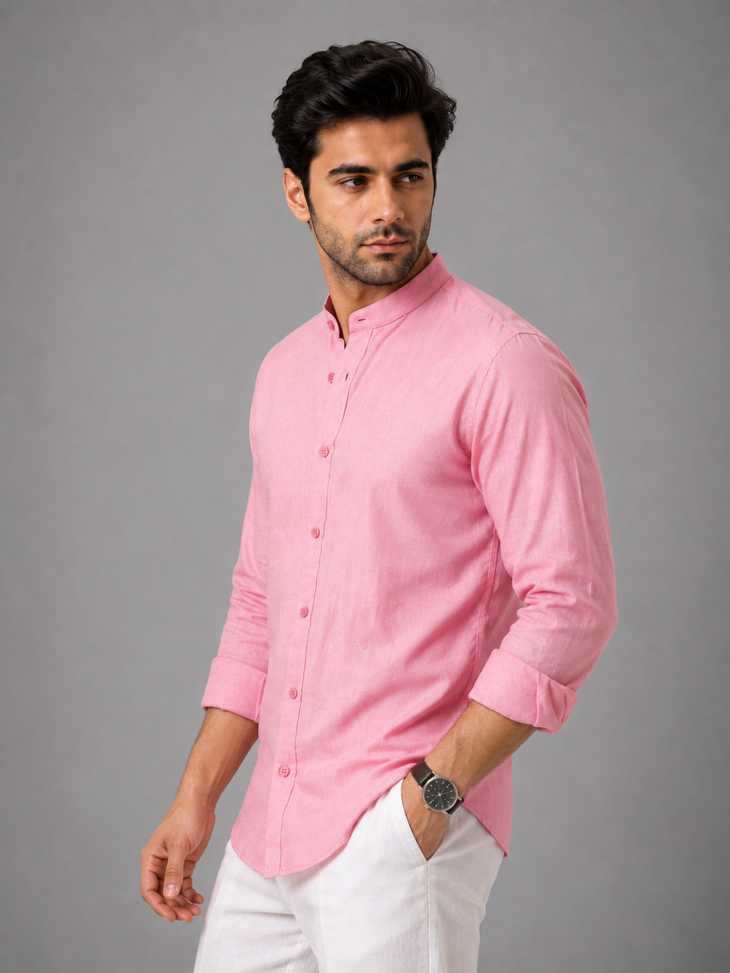 Dusty Pink Linen shirt