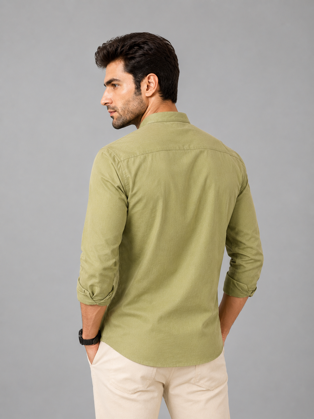 Coastal Sage Linen Shirt