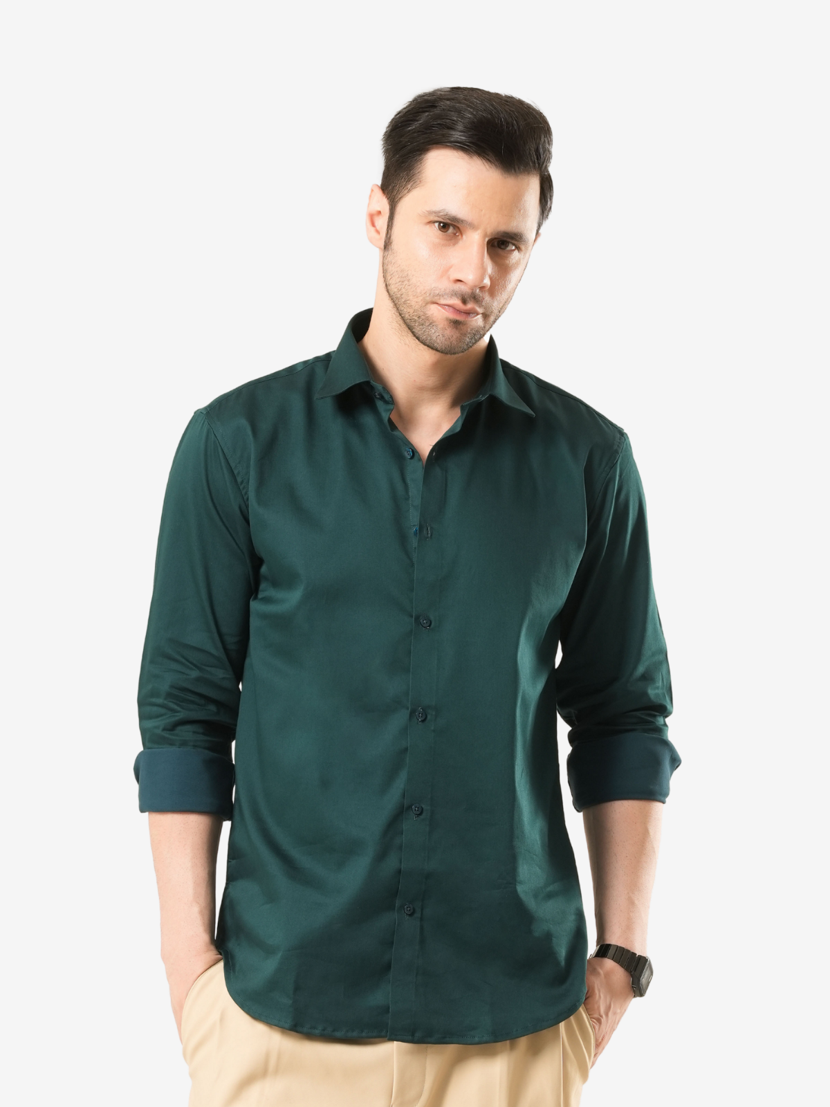 The Alpine Teal Luxe-Fit