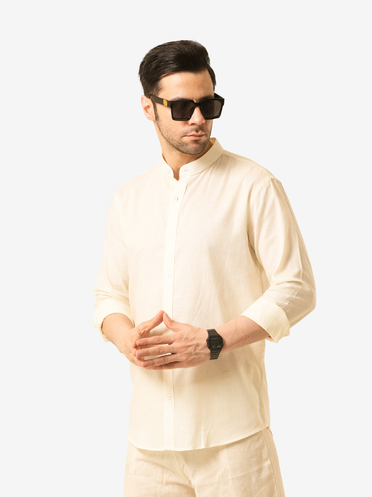 Ivory Mist Linen shirt