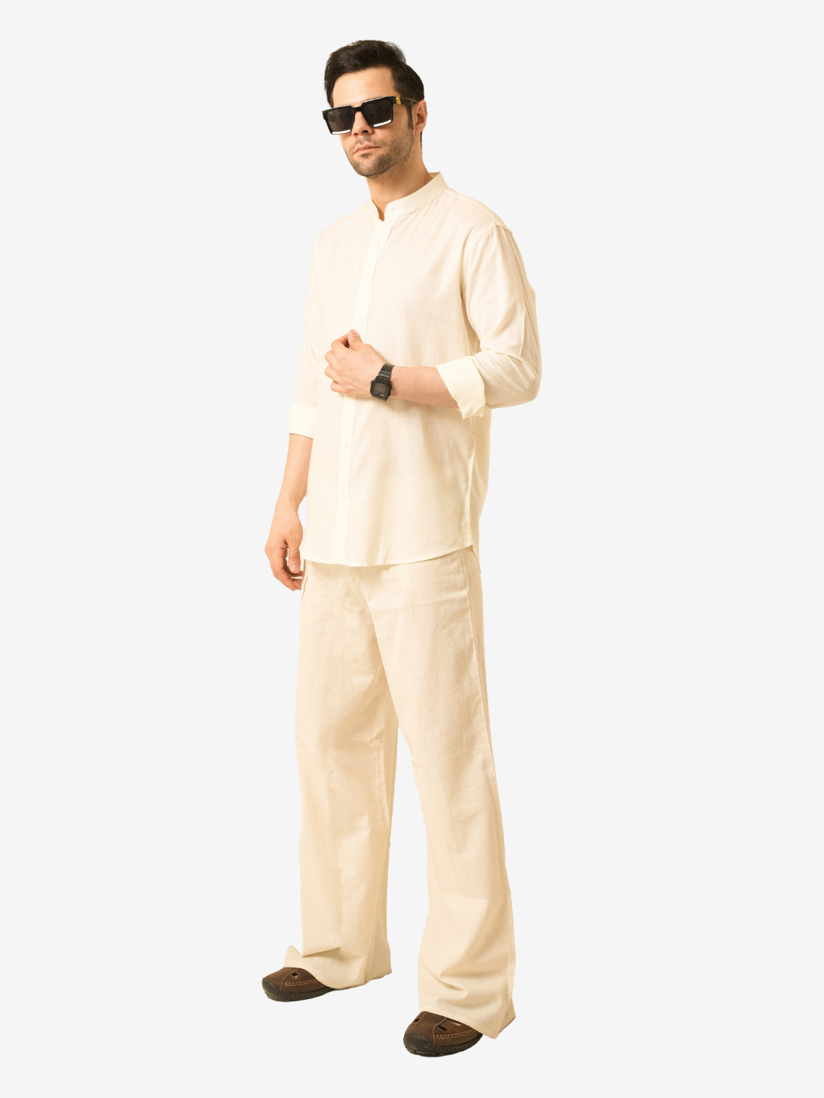 Ivory Mist Linen shirt