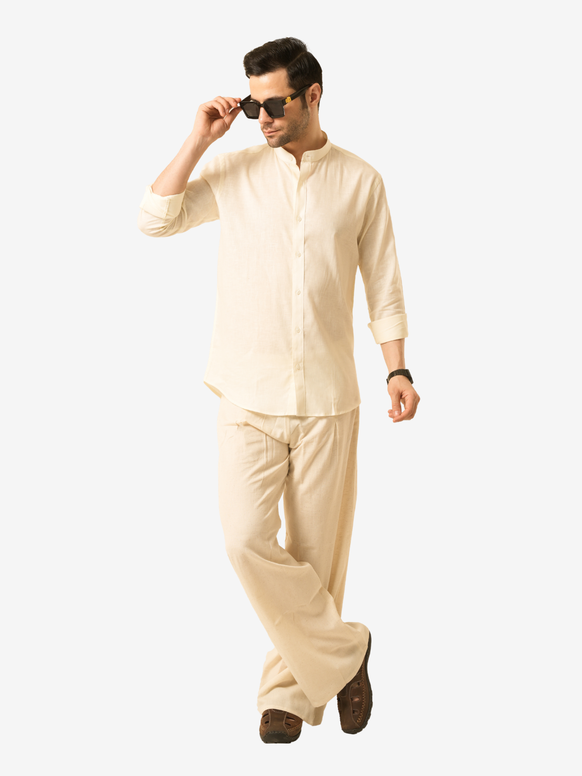 Ivory Mist Linen shirt