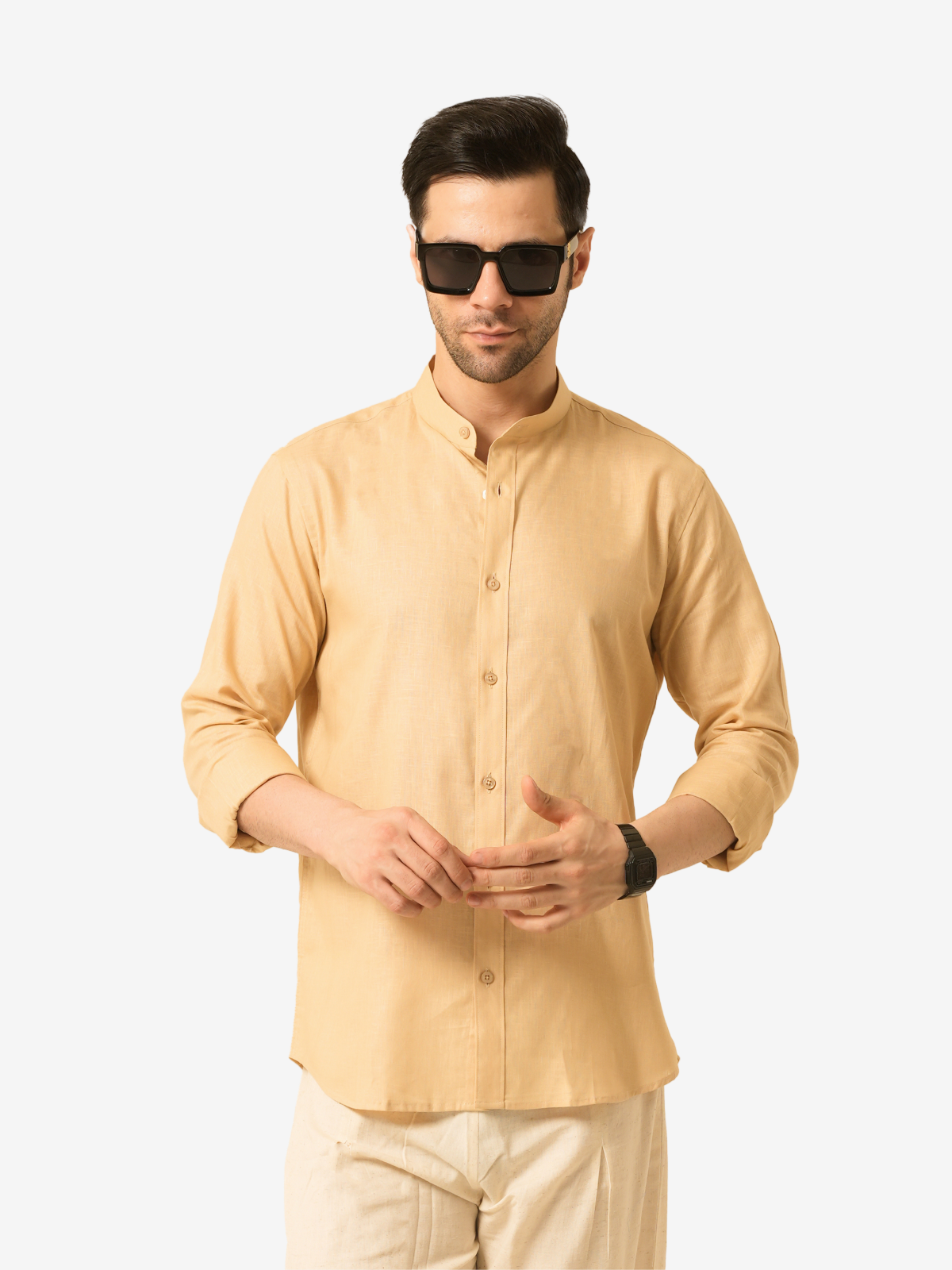 Desert Stone Linen Shirt