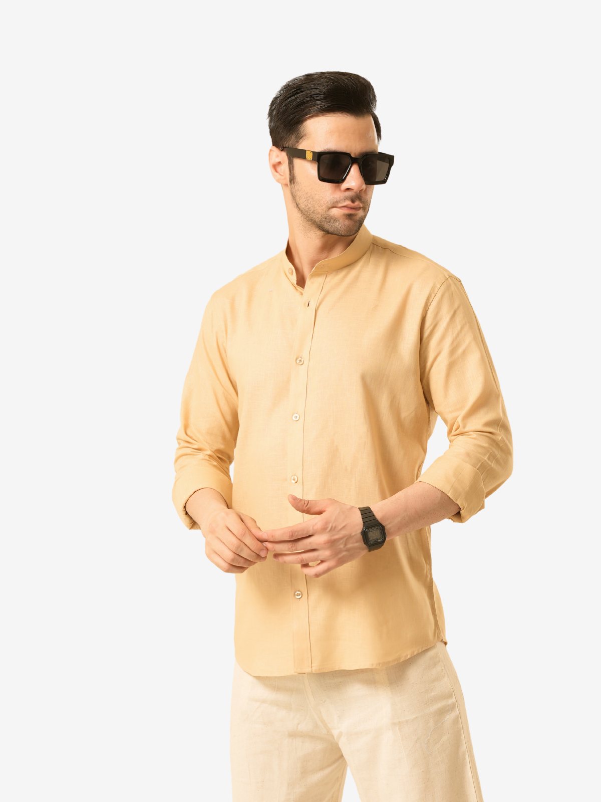 Desert Stone Linen Shirt
