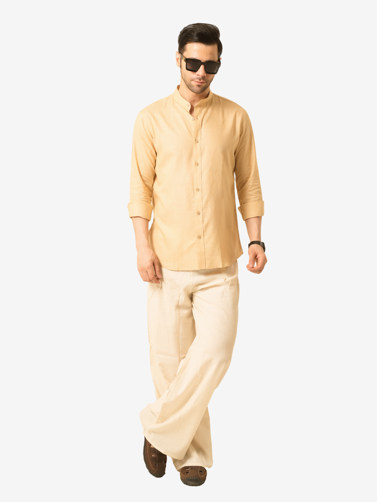 Desert Stone Linen Shirt