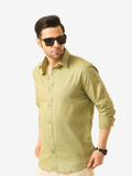 Coastal Sage Linen Shirt