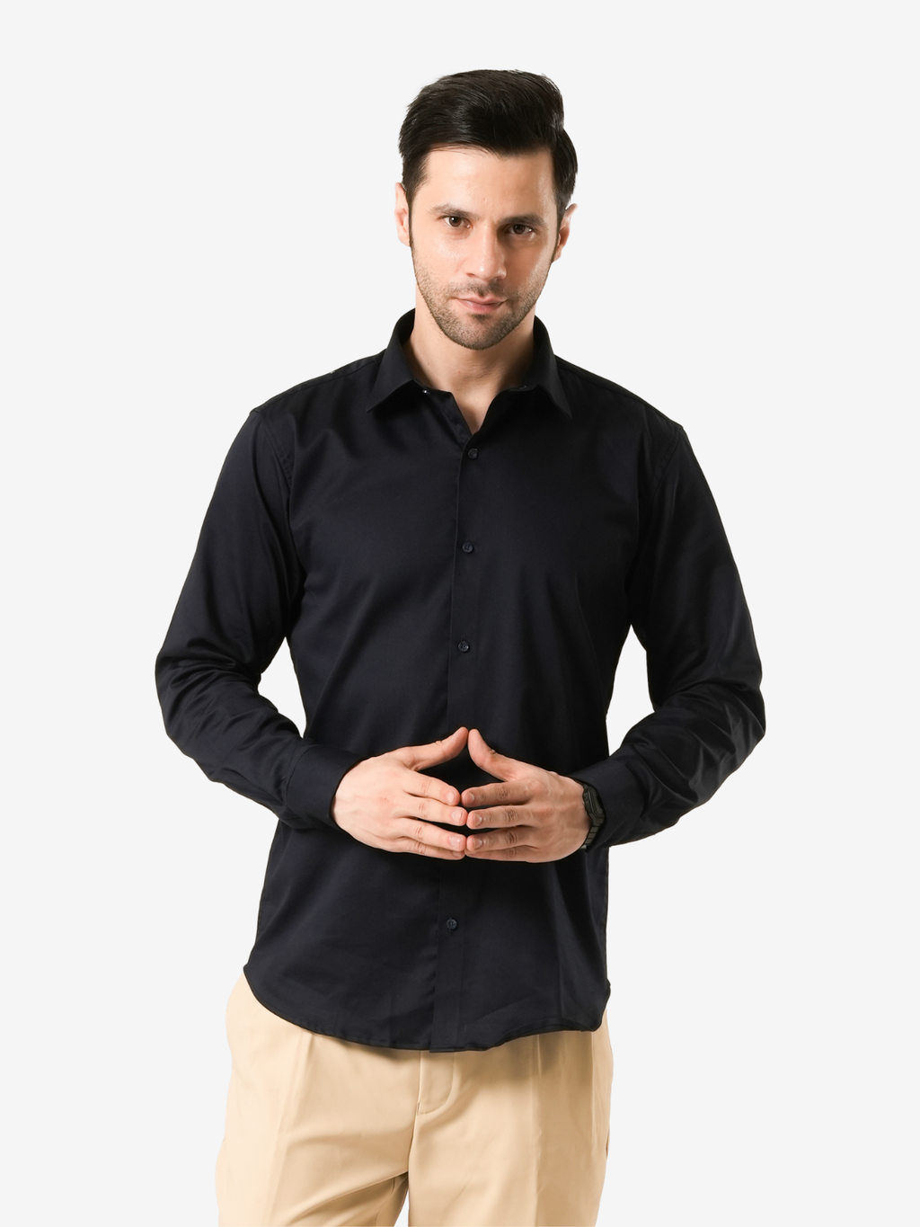 Midnight Navy Blue Luxe-Fit