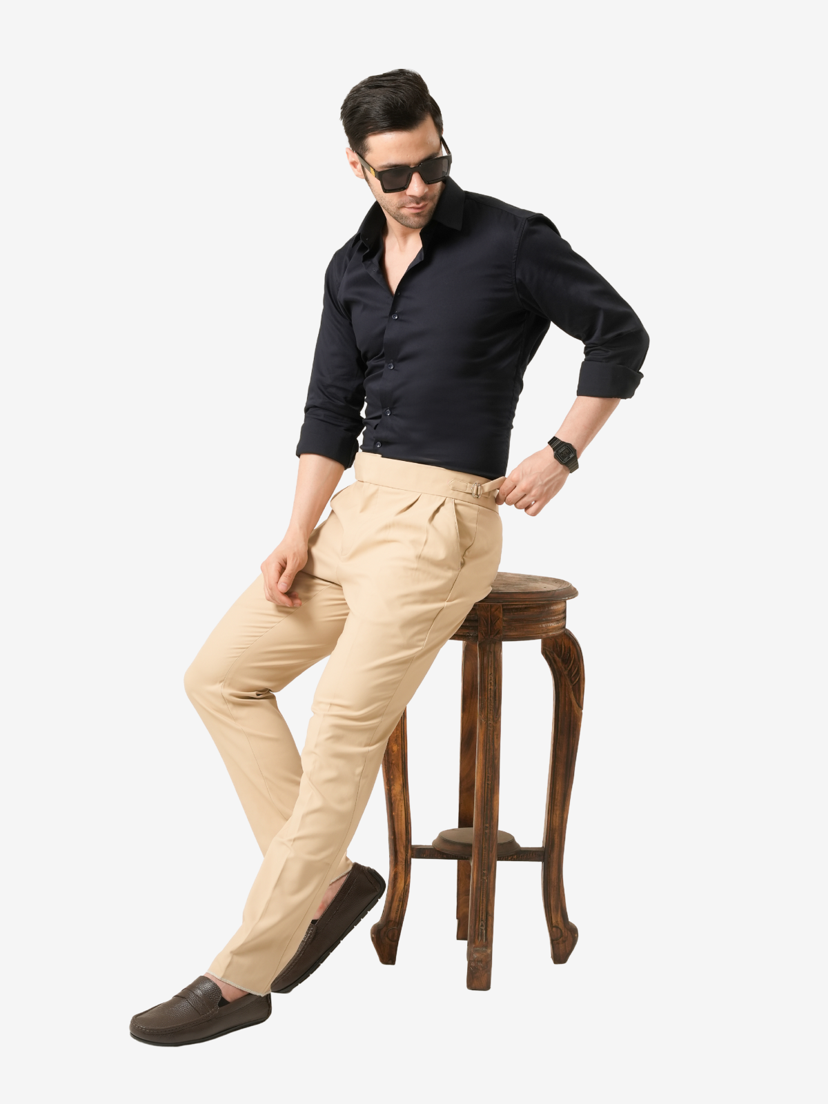 Midnight Navy Blue Luxe-Fit