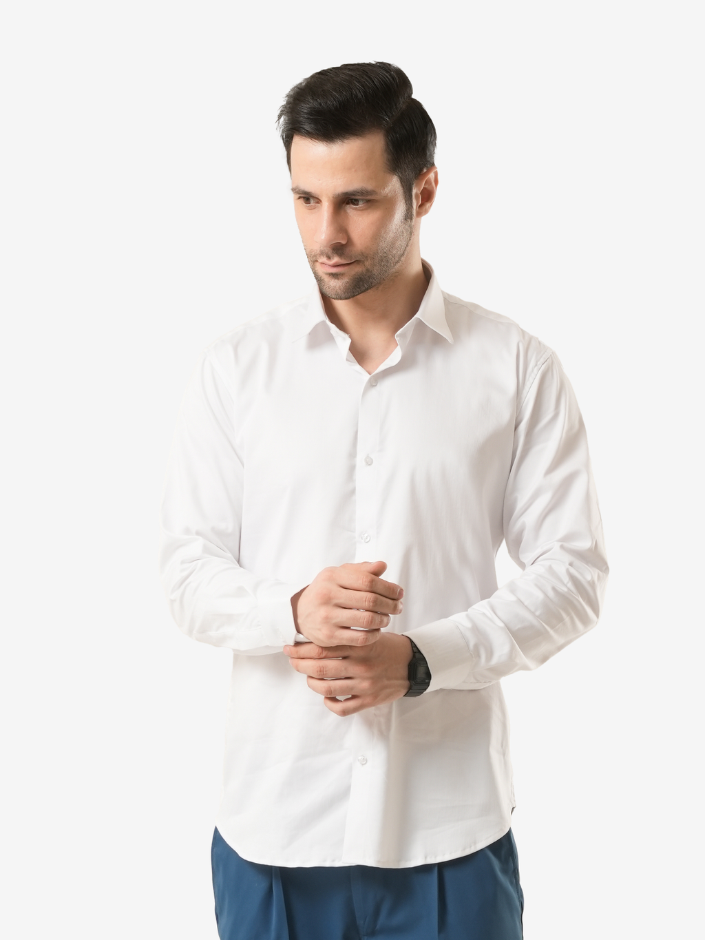 Pure White Premium-Fit