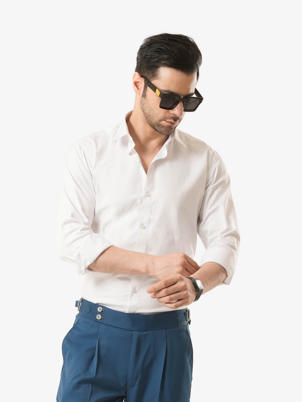Pure White Premium-Fit