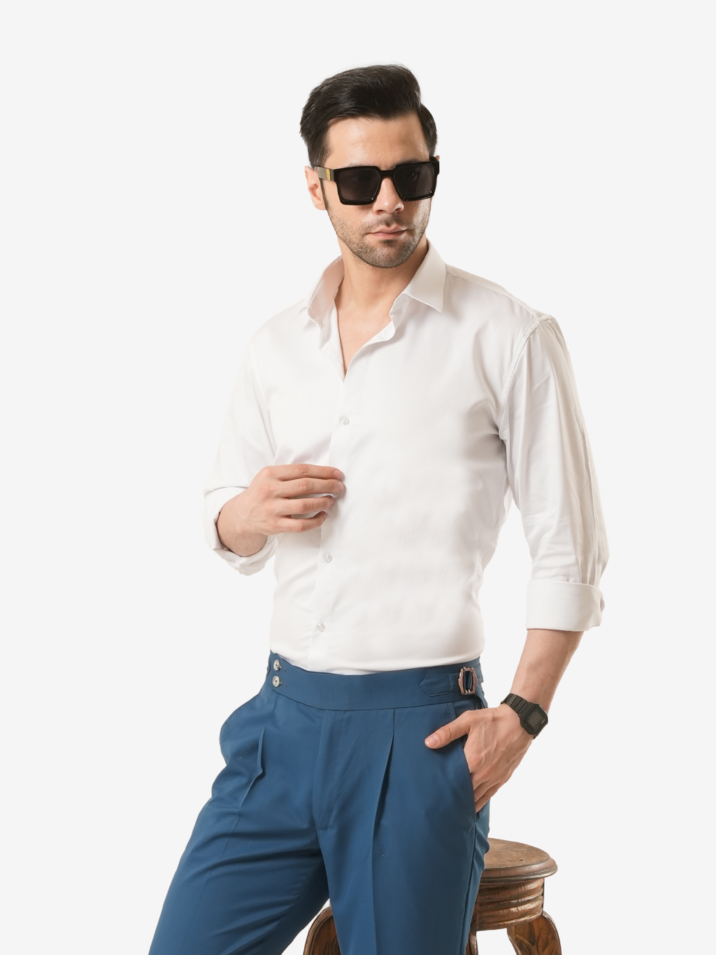 Pure White Premium-Fit