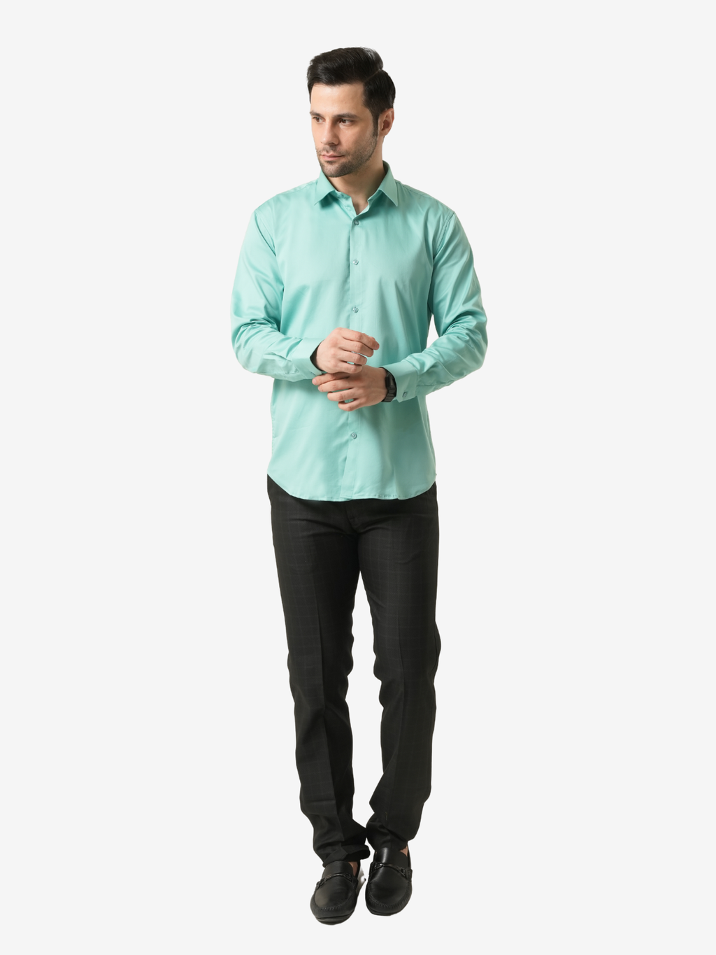 Mineral Teal Luxe Fit