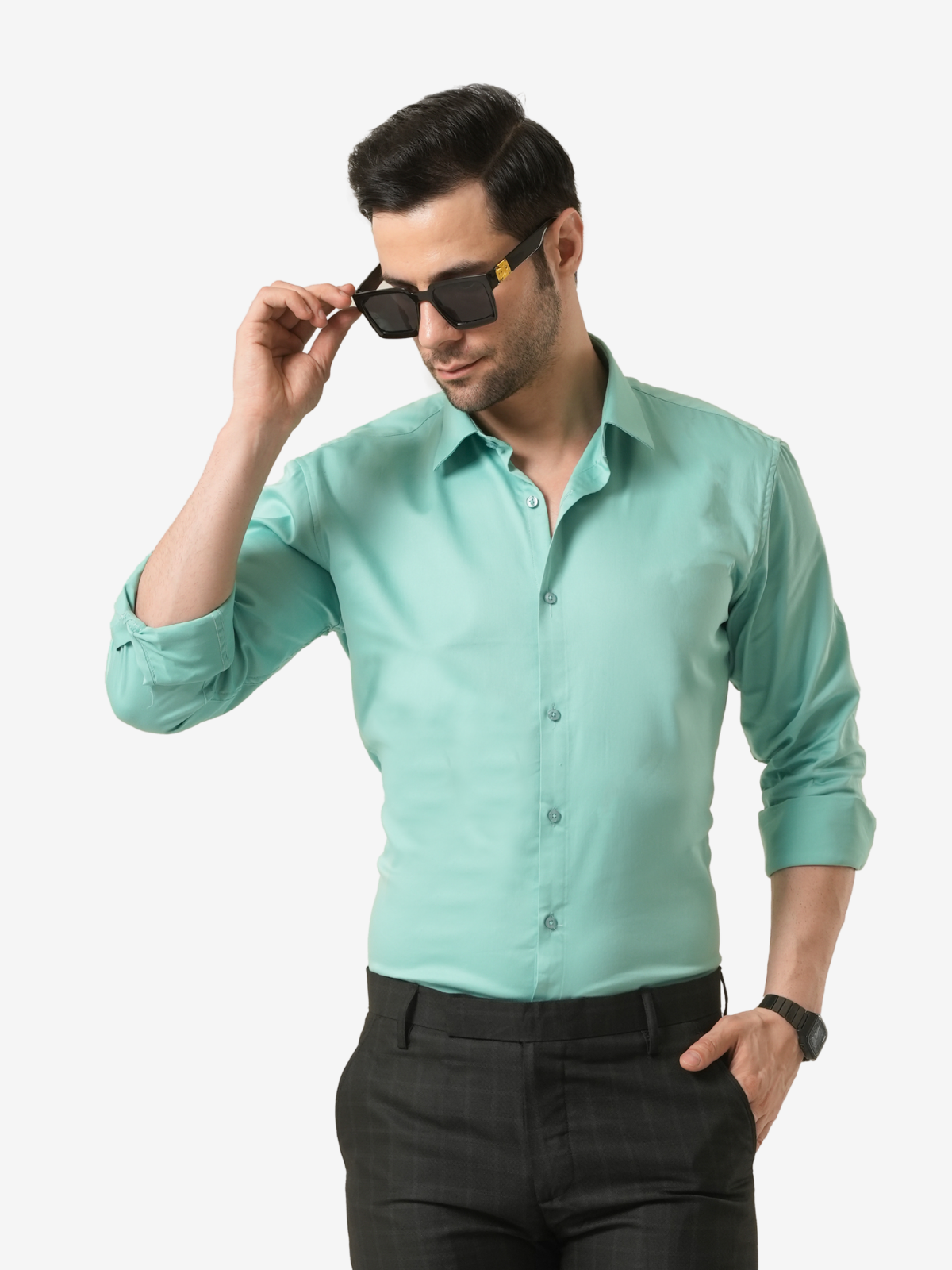 Mineral Teal Luxe Fit