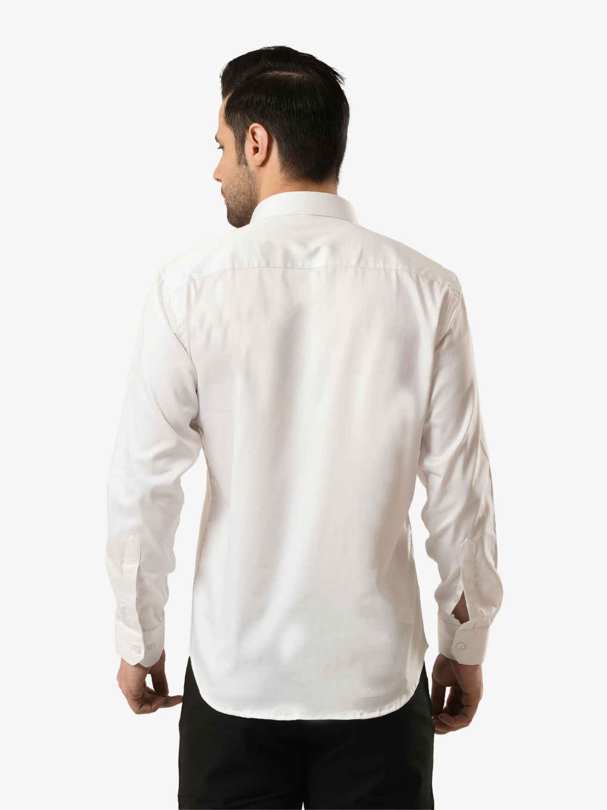 Stellar Stag White Hand-Crafted Shirt
