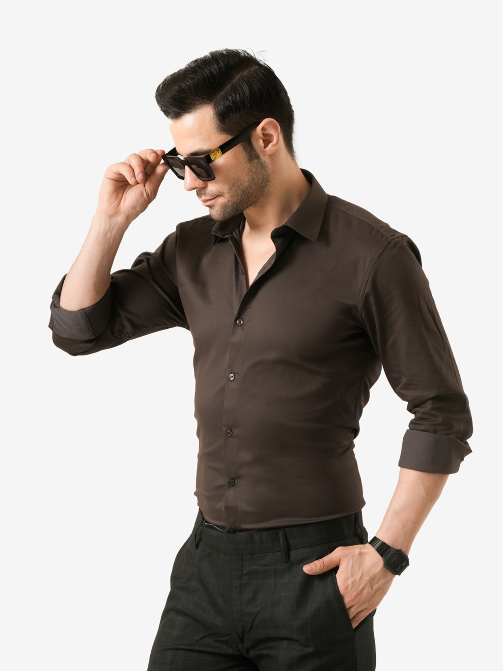 Charcoal Grey Premium Fit