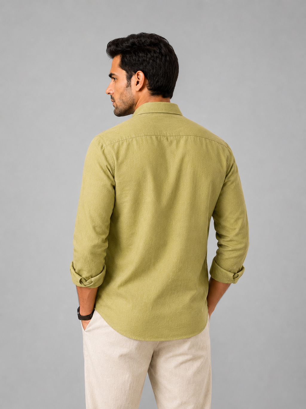 Coastal Sage Linen Shirt