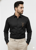 Stellar Stag Black Hand-Articulated Shirt