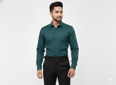 The Alpine Teal Luxe-Fit