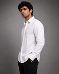 White Linen Shirt