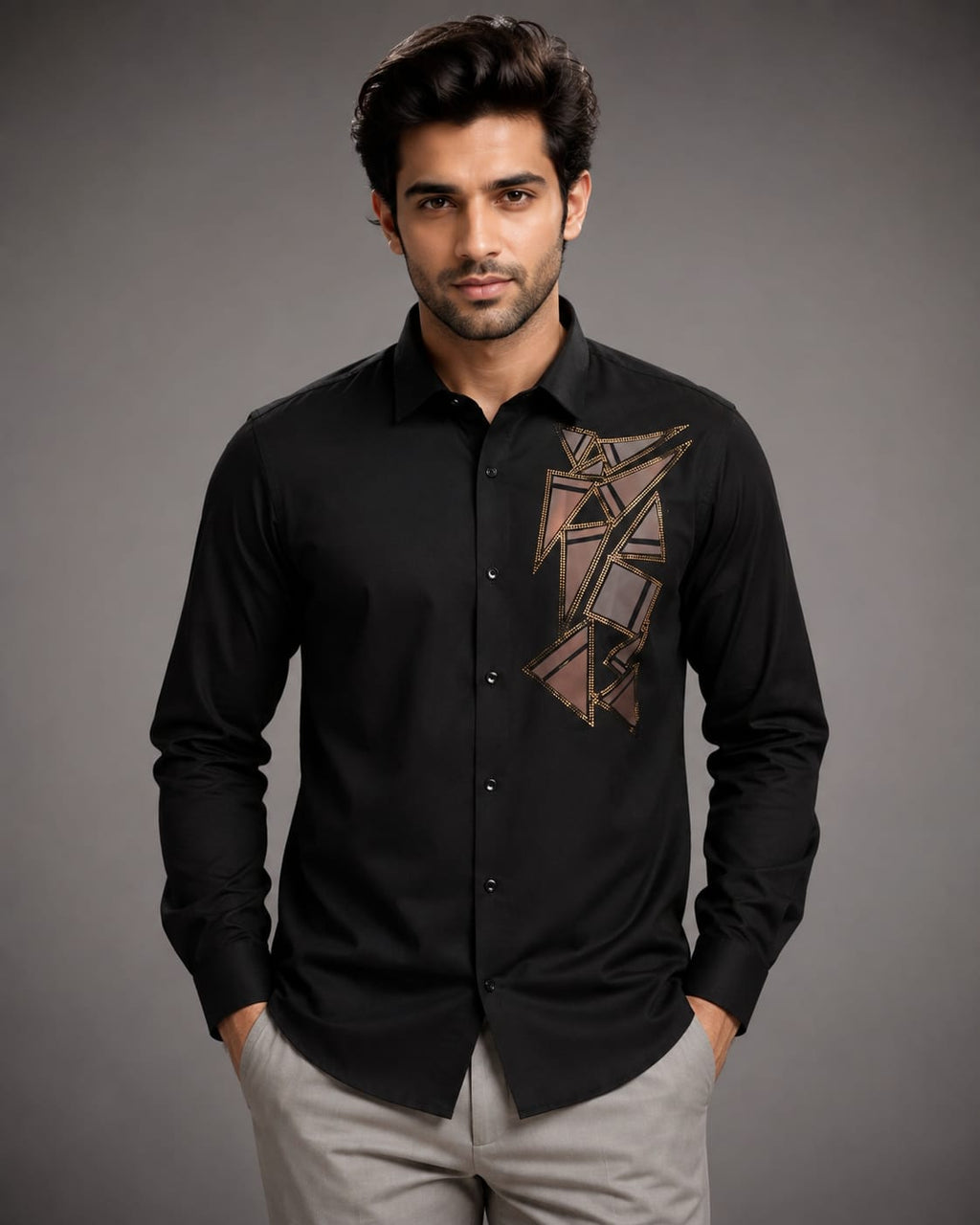 Modern Vanguard Black Shirt