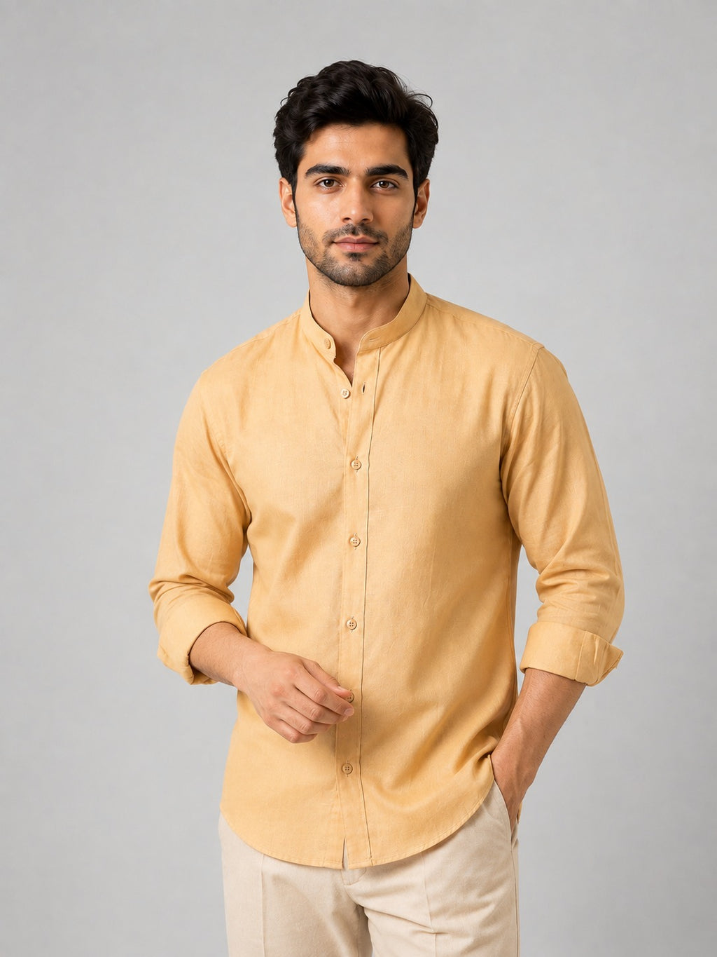 Desert Stone Linen Shirt