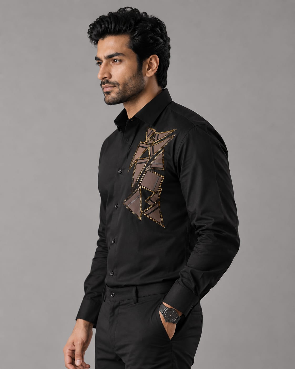 Modern Vanguard Black Shirt