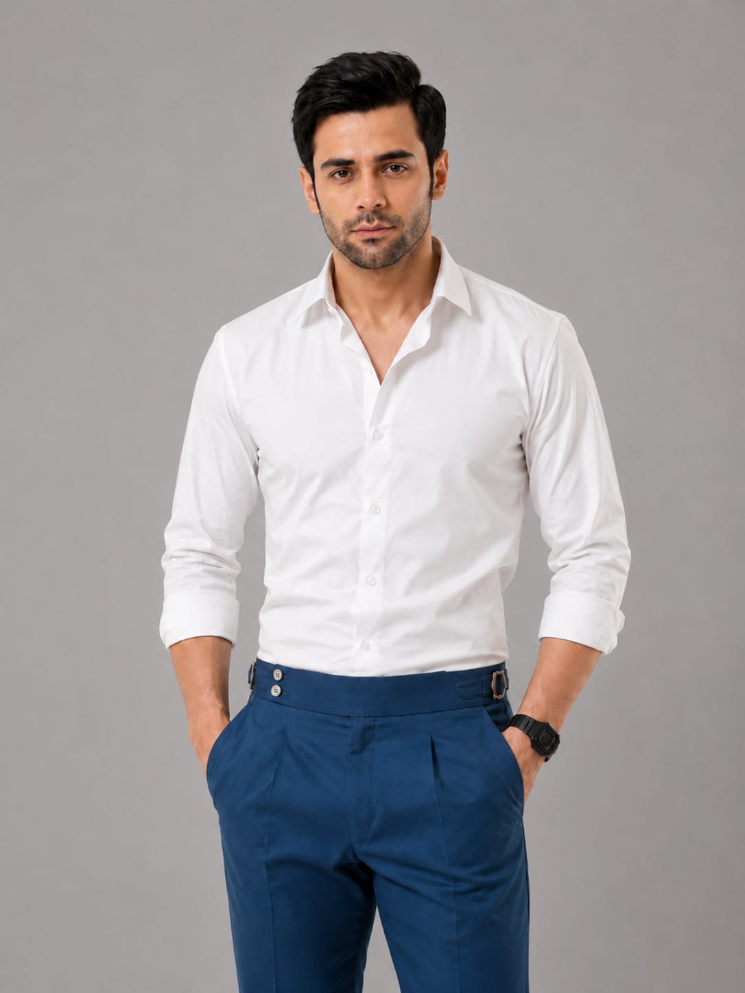Pure White Premium-Fit