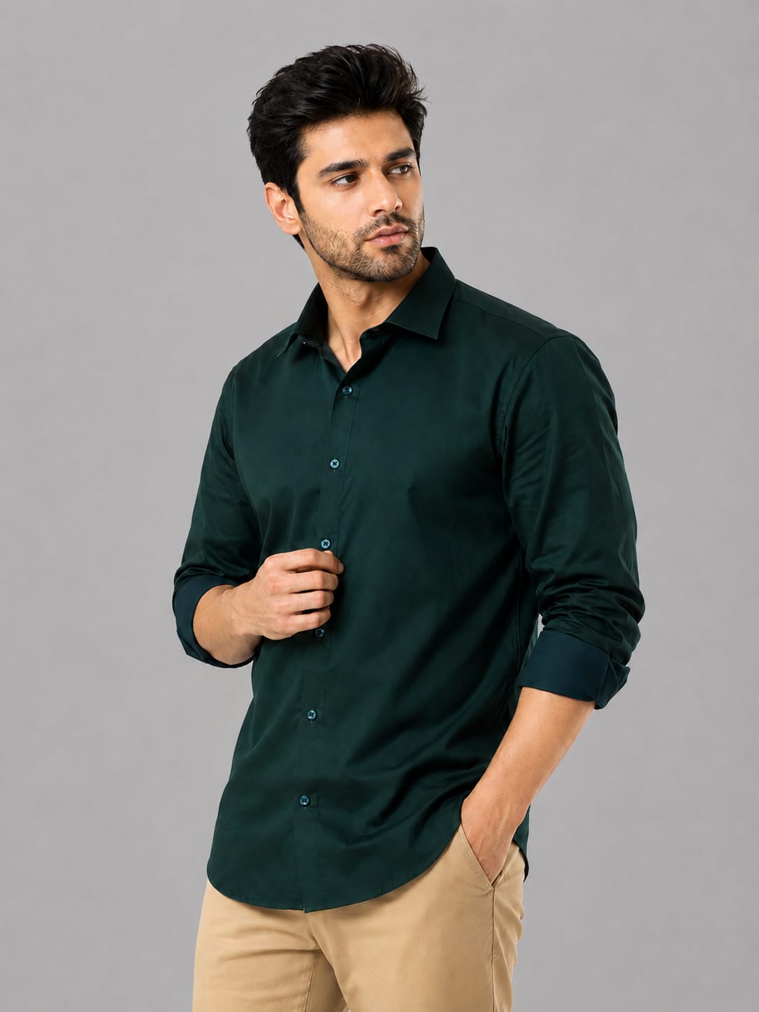 The Alpine Teal Luxe-Fit