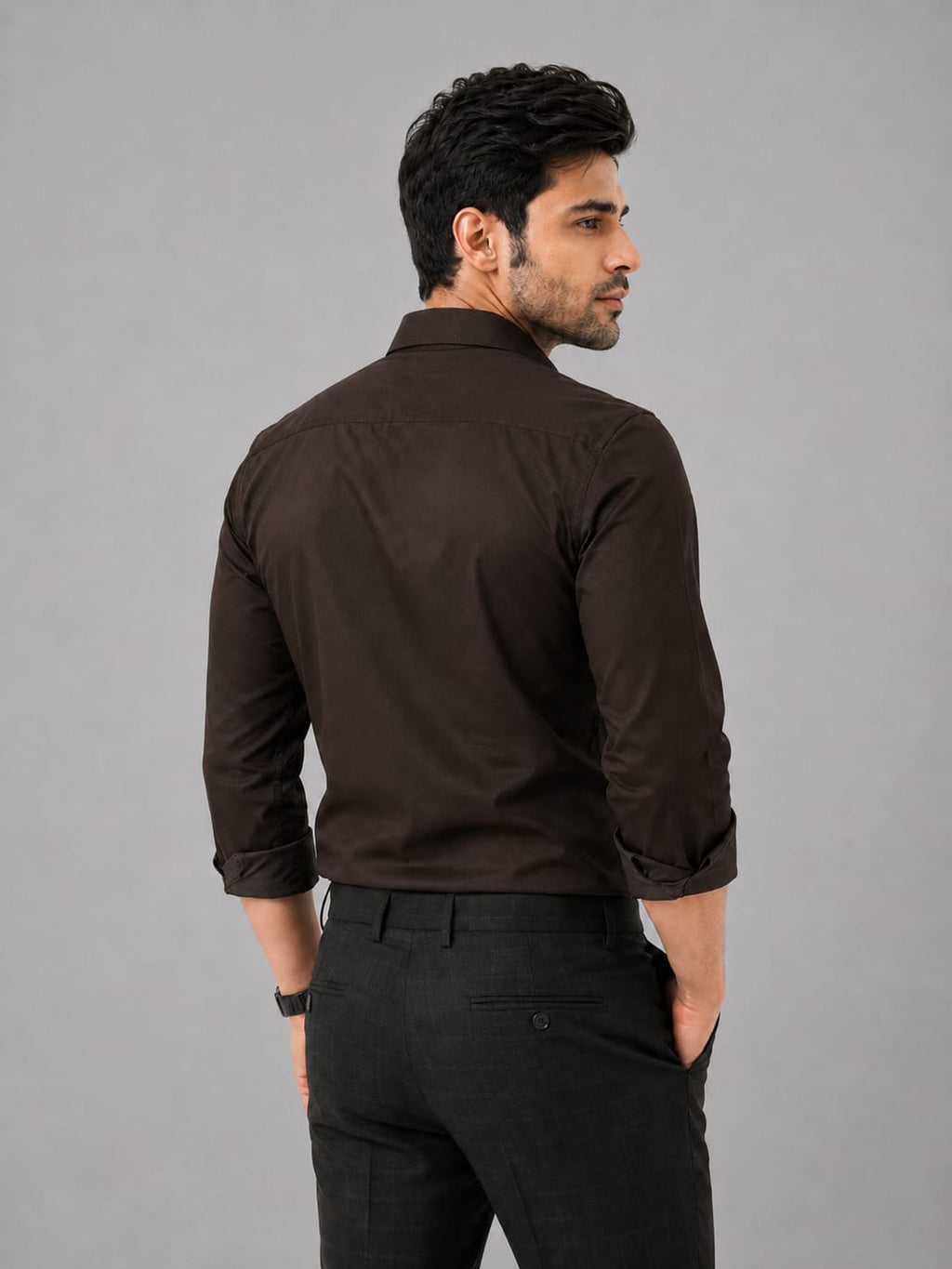 Charcoal Grey Premium Fit