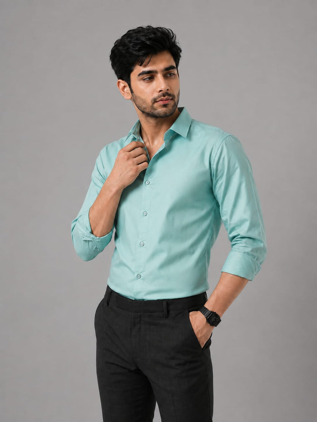 Mineral Teal Luxe Fit