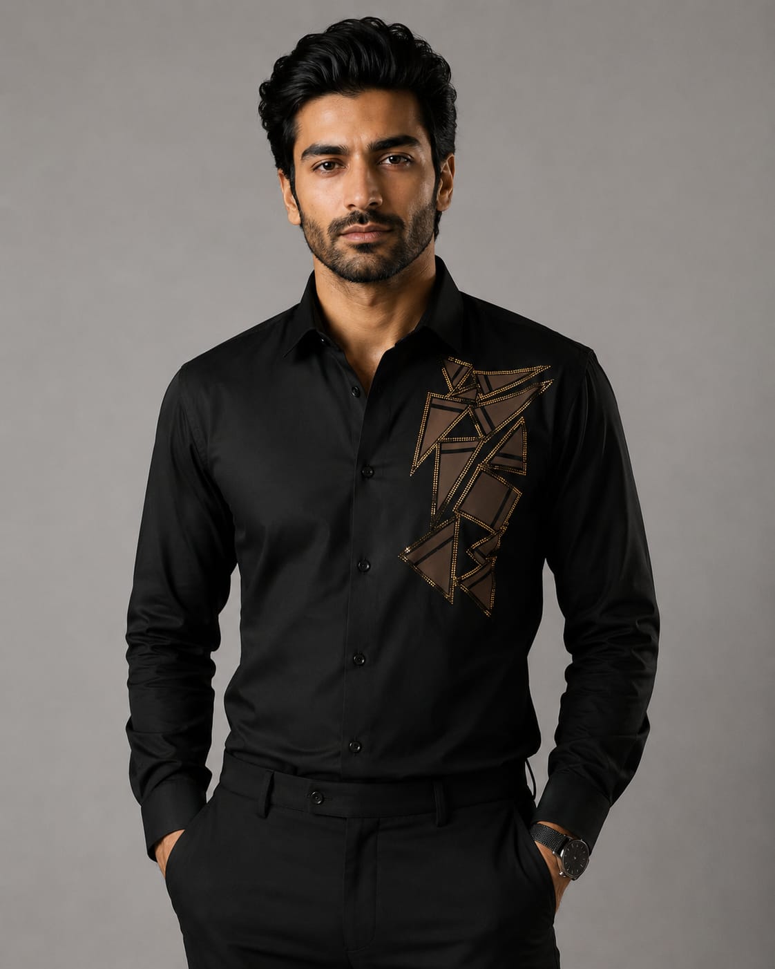 Modern Vanguard Black Shirt