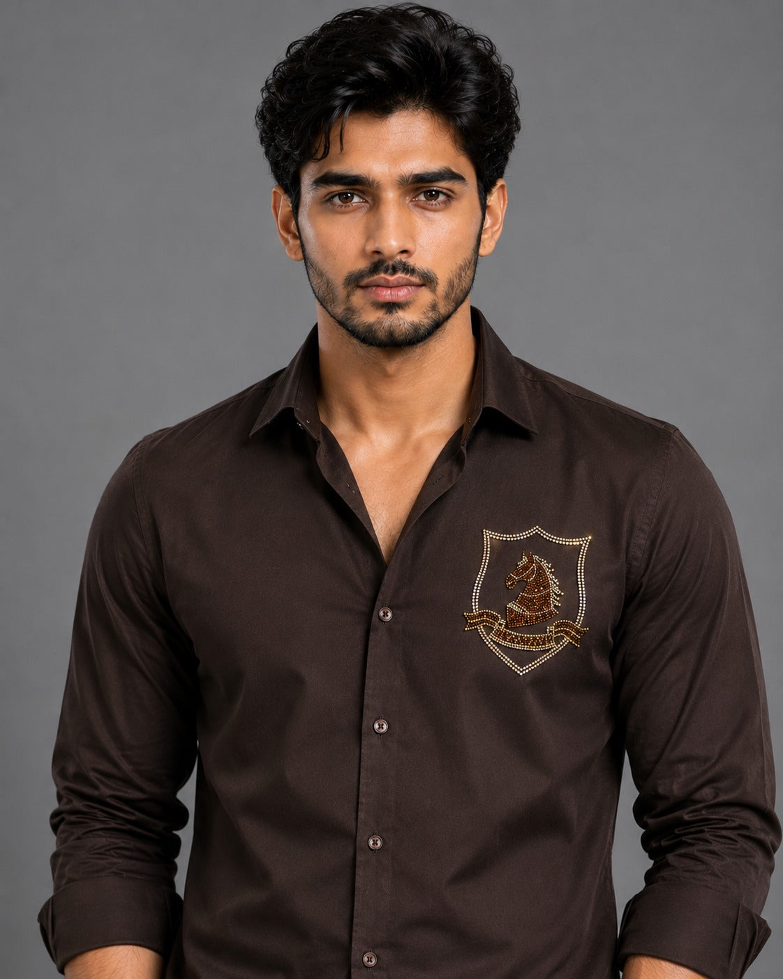 The Espresso Knight Designer shirt