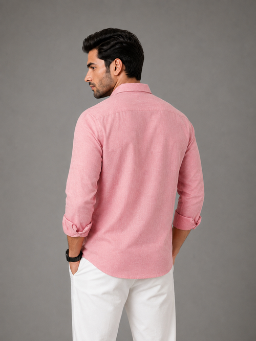 Dusty Pink Linen shirt