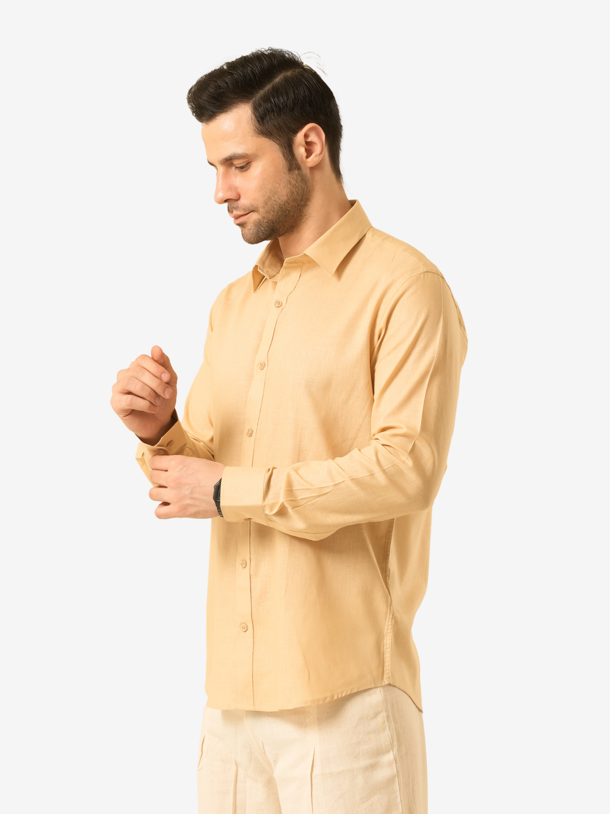 Desert Stone Linen Shirt