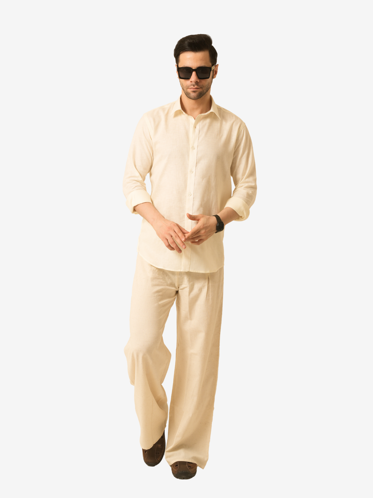 Ivory Mist Linen shirt