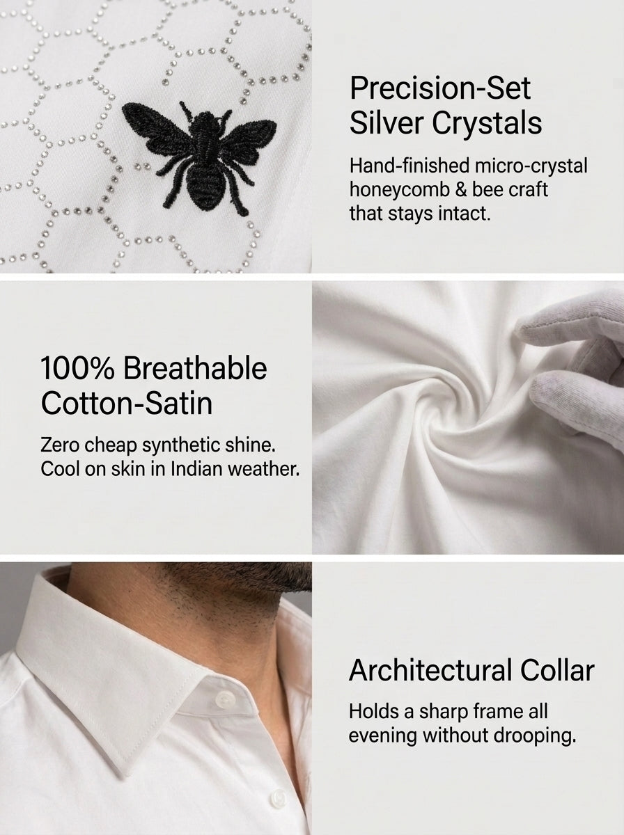White Honeycomb Artisan Fit